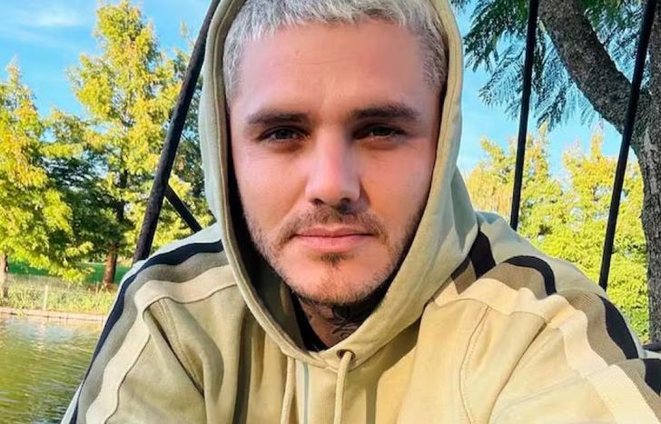 Mauro Icardi, lapidario en las redes sociales.