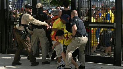 Incidentes en la previa a la final.