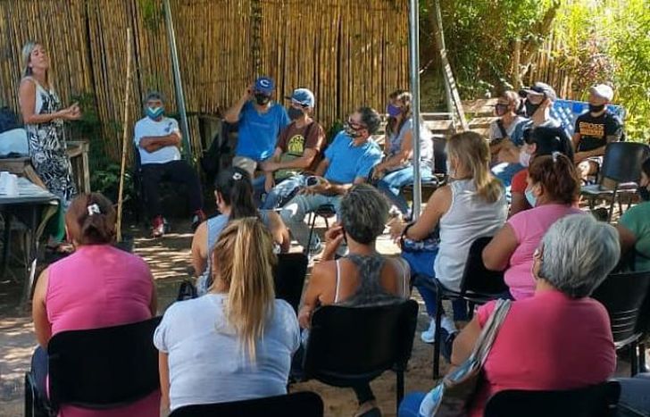 Del encuentro en el Vivero de San José participaron 60 personas.