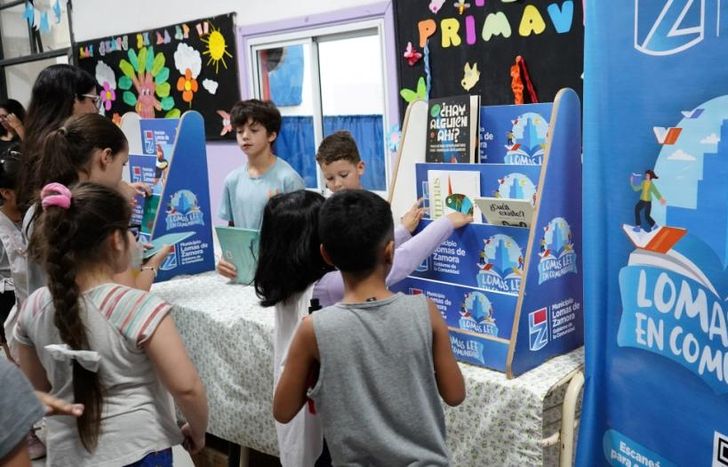 Las escuelas participan de jornadas y proyectos de lectura.