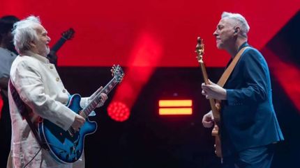 David Lebón y Pedro Aznar. David Lebón y Pedro Aznar.