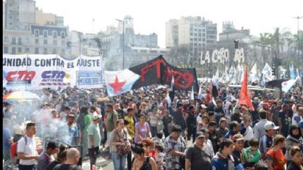 una mañana complicada en el centro porteño.