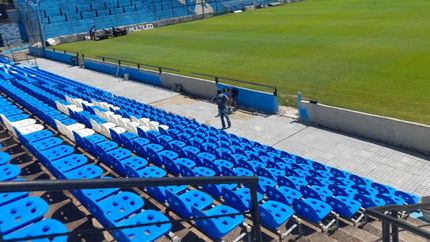 El Cele tendrá las obras terminadas para el debut del sábado. El Cele tendrá las obras terminadas para el debut del sábado.