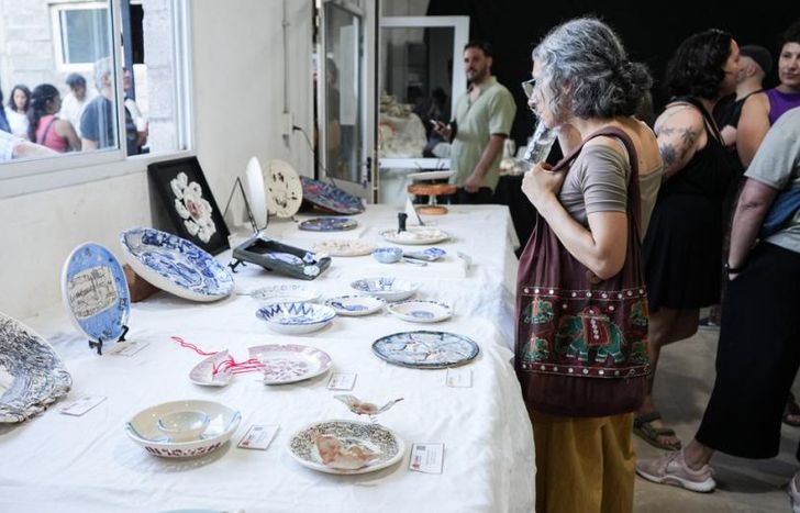 Se exhibieron diferentes piezas y obras artísticas.